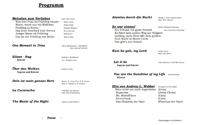 KonzertProgramm
